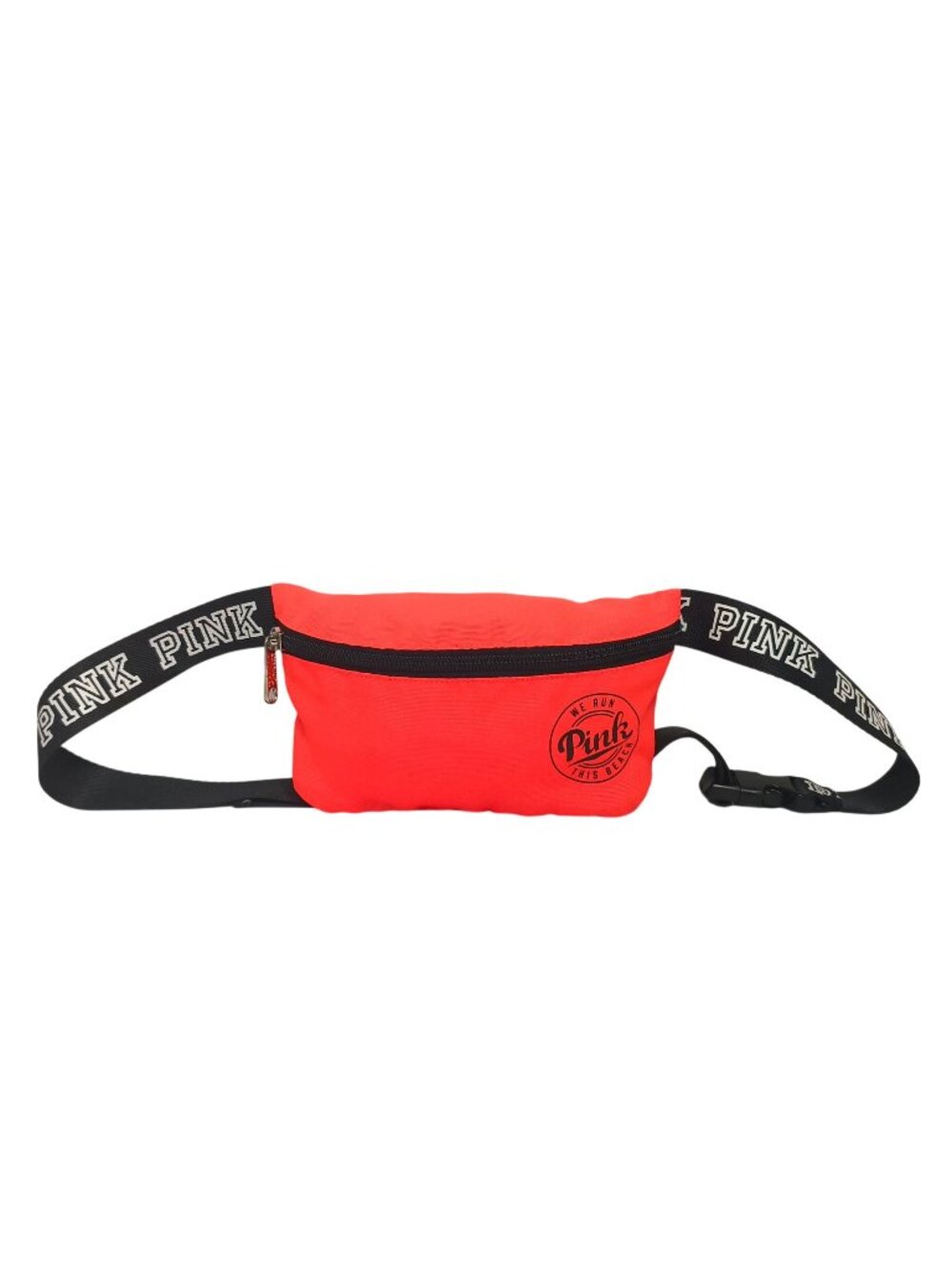 Victorias Secret PINK Fanny Pack Belt Bag Neon Runners Adjustable Zip Preppy